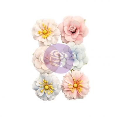Prima Marketing Poetic Rose Flowers Embellishments - Roses For You